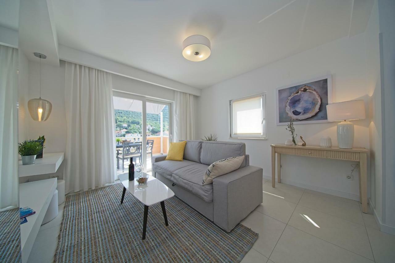 Oyster Paradise Blue Apartment Ston Esterno foto